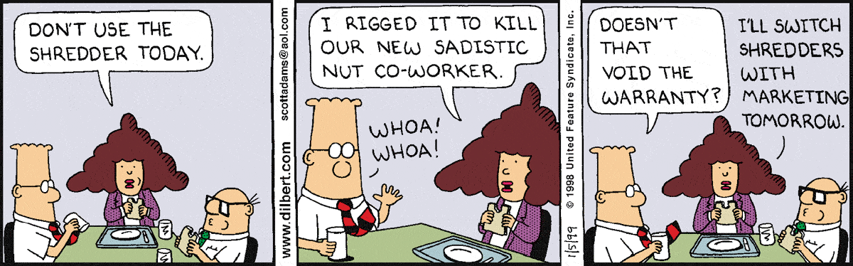 Dilbert Cartoon